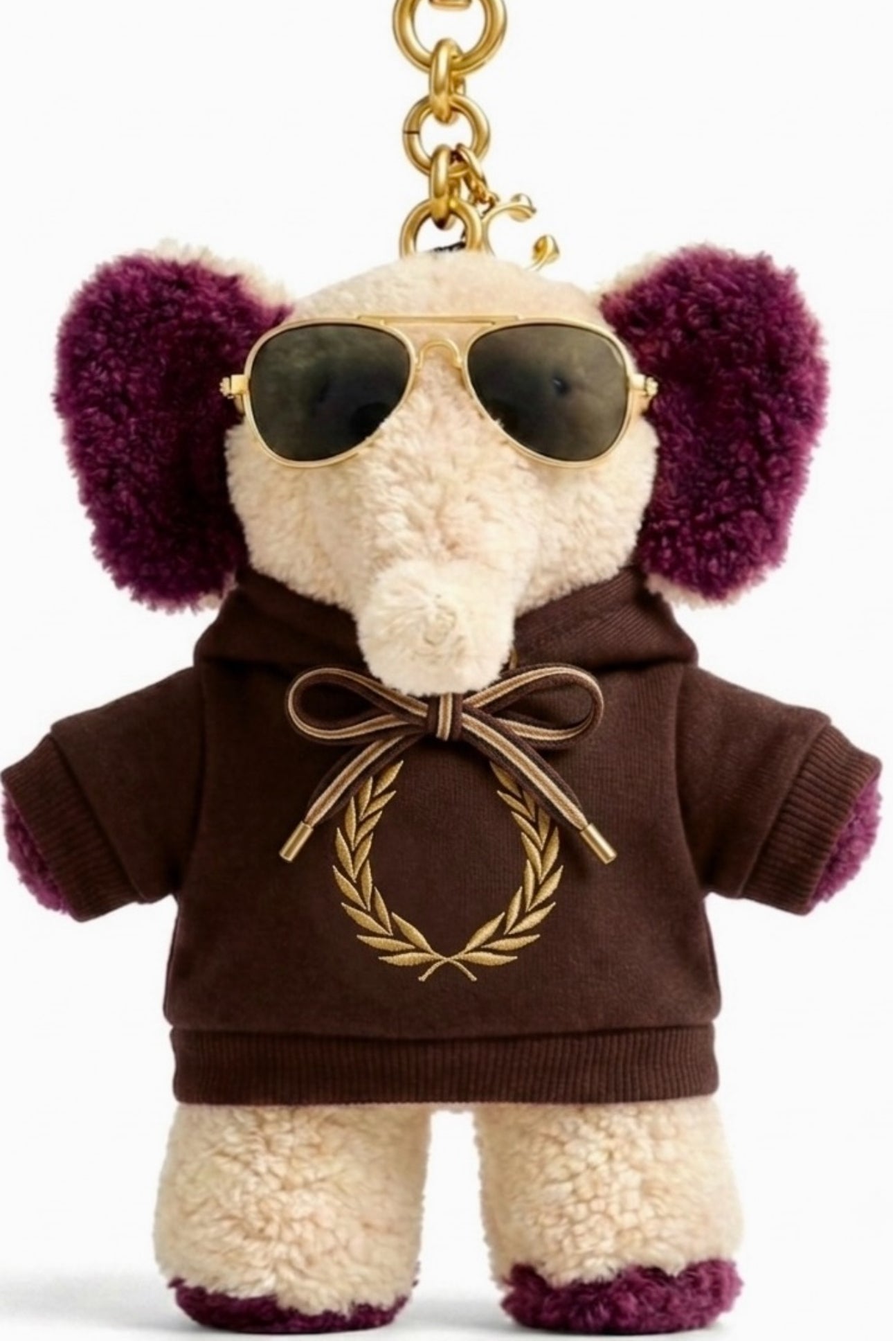 Matching Set: Cotton Hoodie + Matching Canvas Tote+Outfit For Plush Bag Charm