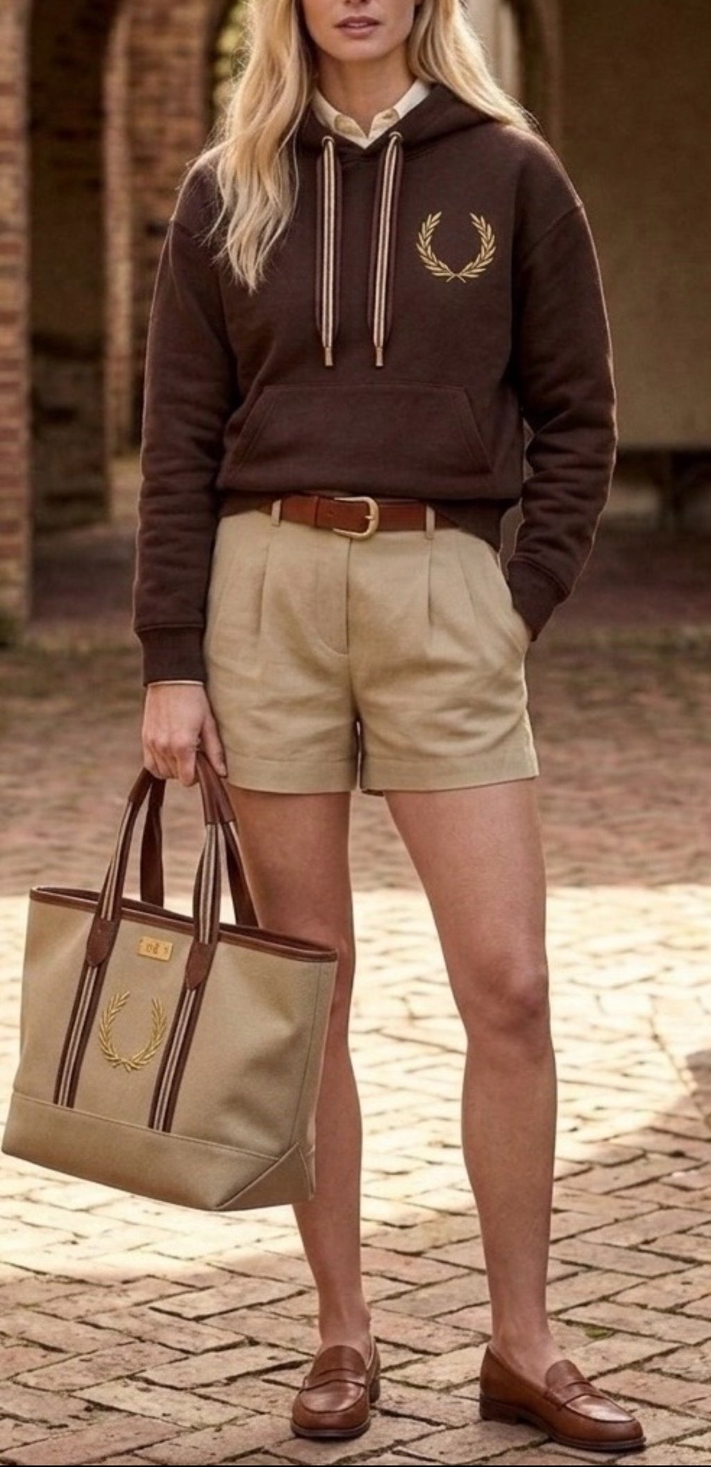 Matching Set: Cotton Hoodie + Matching Canvas Tote