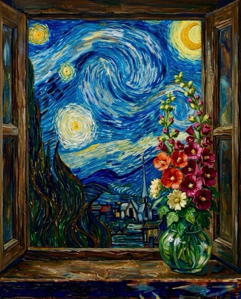 Starry Night Botanical Set