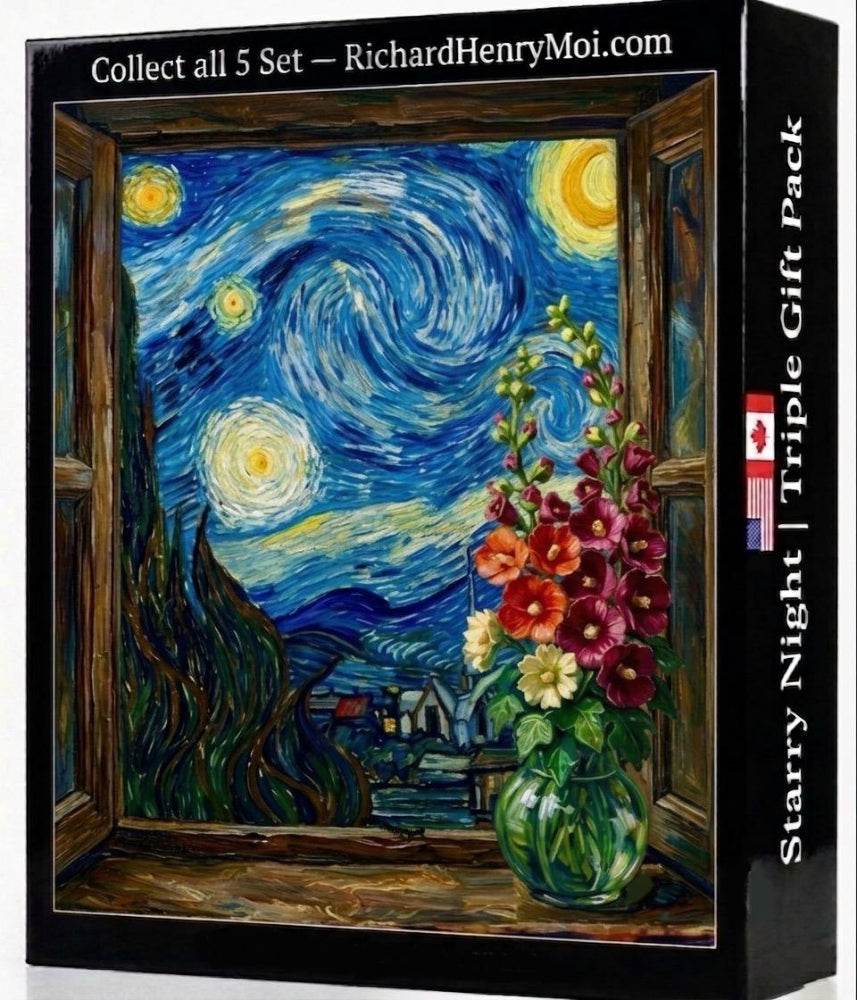 Starry Night Botanical Set